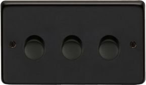 91815 From The Anvil MB Triple LED Dimmer Switch