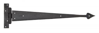 91476 From The Anvil External Beeswax 18" Arrow Head T Hinge