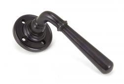 91439 From The Anvil Aged Bronze Newbury Lever on Rose