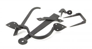 91497 From The Anvil External Beeswax Gothic Thumblatch