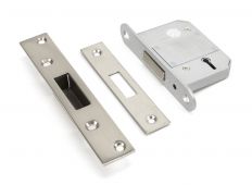 91901 From The Anvil SS 2.5" 5 Lever BS Deadlock (Keyed Alike)