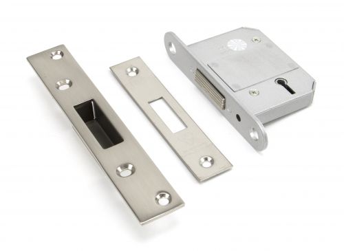 Click Here To Enlarge This Photo Of 91902 From The Anvil SS 3" 5 Lever BS Deadlock (Keyed Alike)