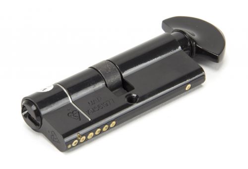 Click Here To Enlarge This Photo Of 91874 From The Anvil Black 40/40 6pin British Standard 1* Kitemarked Euro Profile Cylinder & Turn (Keyed Alike)