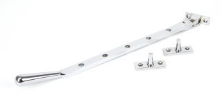 91454 From The Anvil Polished Chrome 12" Newbury Stay
