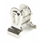 90282 From The Anvil Polished Nickel 50mm Euro Door Pull (Back to Back fixings)