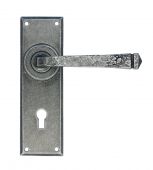 33700 From The Anvil Pewter Patina Avon Pewter Lever Lock Set
