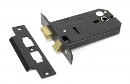 91116 From The Anvil Black 5'' Horizontal 3 Lever Lock