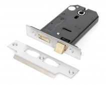 91112 From The Anvil SS 5" 3 Lever Horizontal Lock