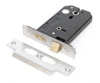91111 From The Anvil SS 5" 3 Lever Horizontal Bathroom Lock