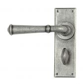 45127 From The Anvil Pewter Regency Lever Bathroom Set
