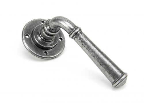 Click Here To Enlarge This Photo Of 45120 From The Anvil Pewter Regency Lever on Rose