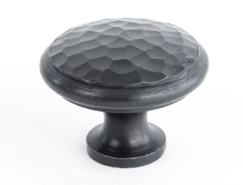 Click Here To Enlarge This Photo Of 33198 From The Anvil Beeswax Beaten Cupboard Knob - Large