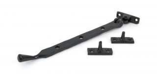33292 From The Anvil Black 10'' Handmade Peardrop Stay