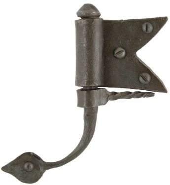 Click Here To Enlarge This Photo Of 33213 From The Anvil Handmade Shutter Hinge 3"  - Beeswax