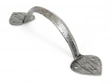 33642 From The Anvil Pewter 8'' Gothic D Handle