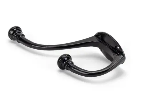 Click Here To Enlarge This Photo Of 33249 From The Anvil Black 7 3/4'' Hat & Coat Hook